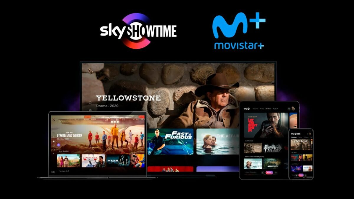 Movistar Plus+ añade Skyshowtime a su oferta televisiva tras un acuerdo histórico