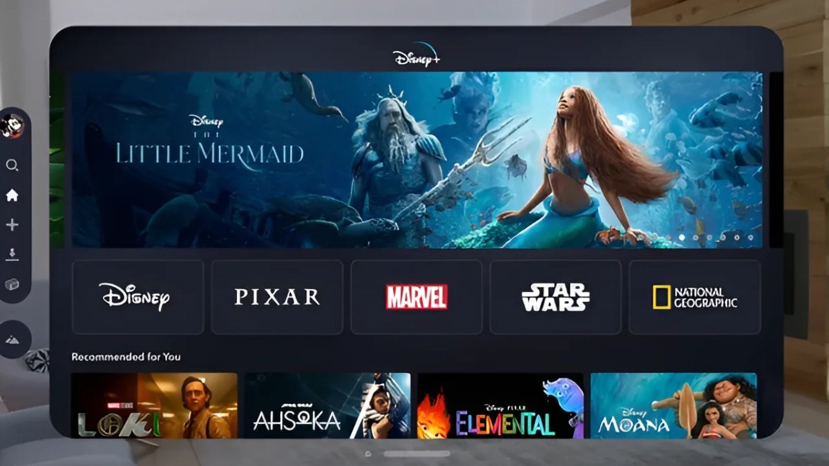Disney+ contará con películas 3D HFR para el lanzamiento de las Apple Vision Pro