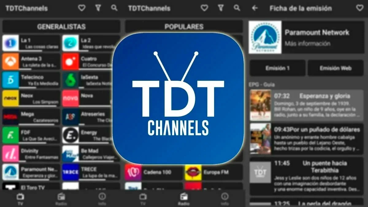 nuevos canales TDTChannels otros cambios