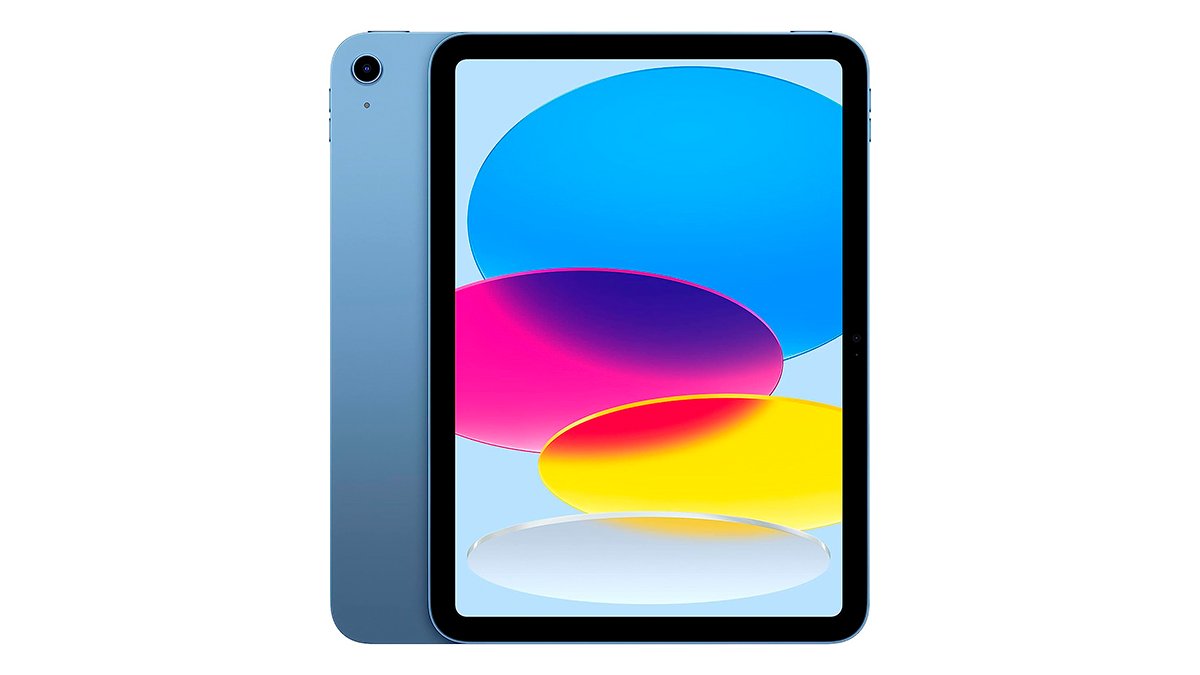 oferta iPad de 2022 en color azul