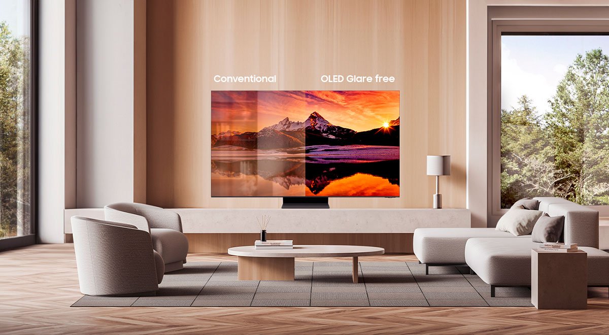 nueva gama televisores Samsung para 2024 OLED Glare