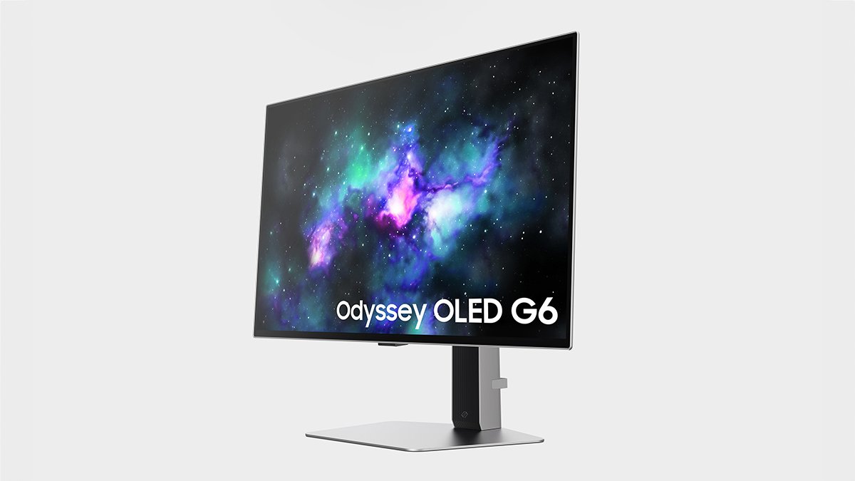 nuevos monitores Odyssey OLED de Samsung vista G6