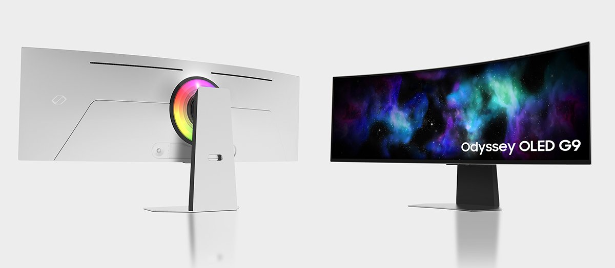 nuevos monitores Odyssey OLED de Samsung vista G9