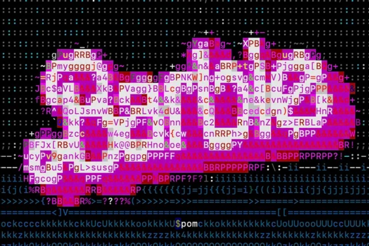 Con ASCII Theather ahora puedes ver Barbie y otras películas gratis en tu ordenador, eso sí, en código ASCII