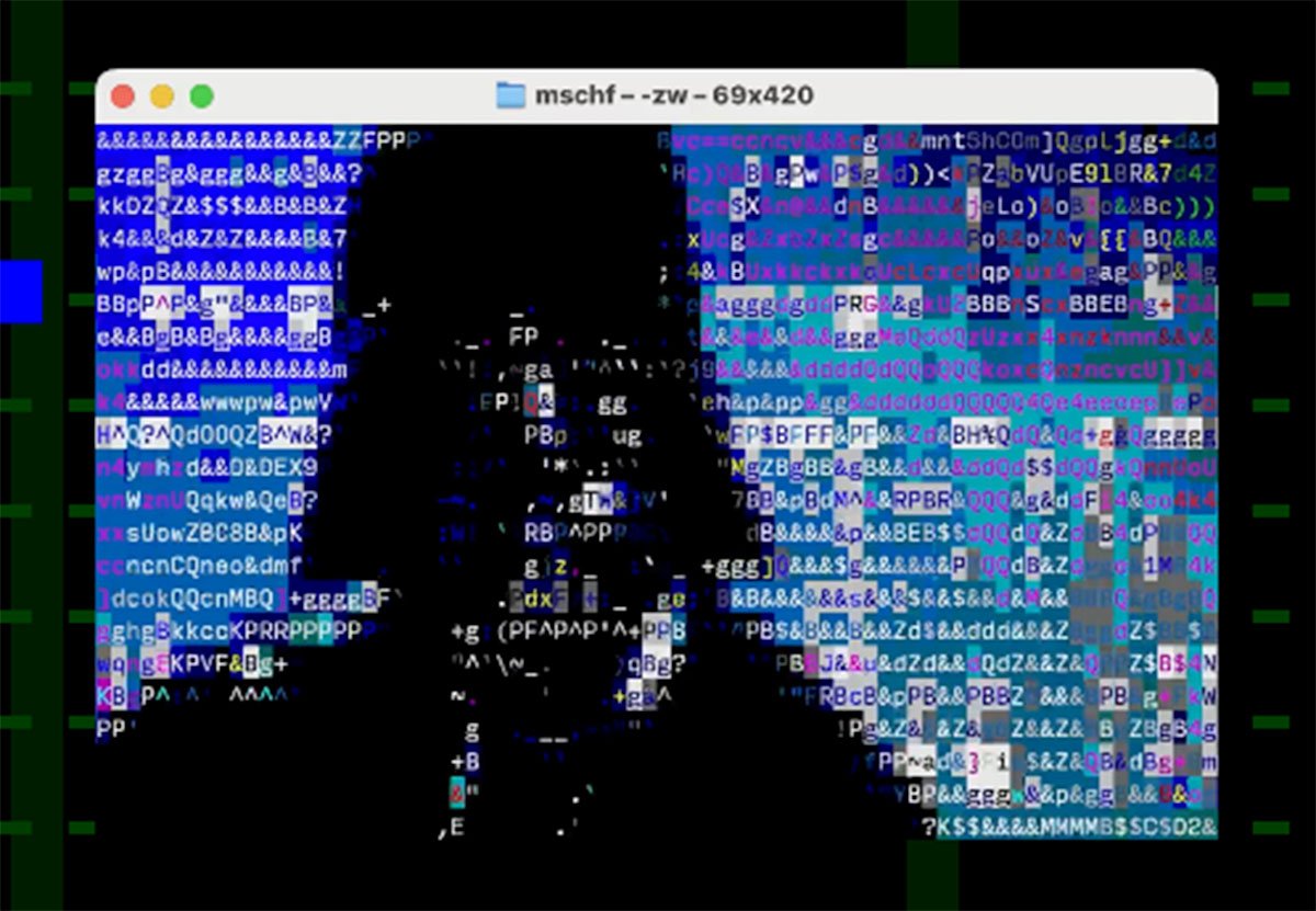 películas ASCII Theather trailer Dark