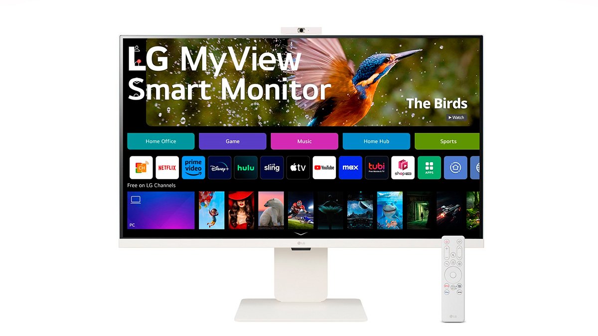 nuevos monitores LG MyView vista de la cámara