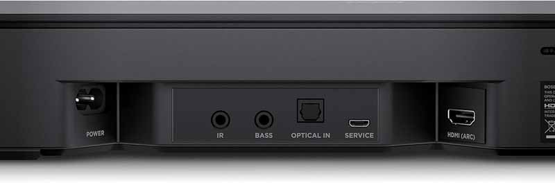 Conexiones de la Bose Smart Soundbar 300