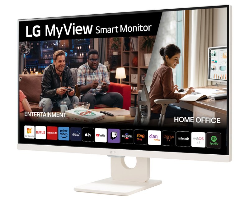 LG MyView Smart Monitor blanco