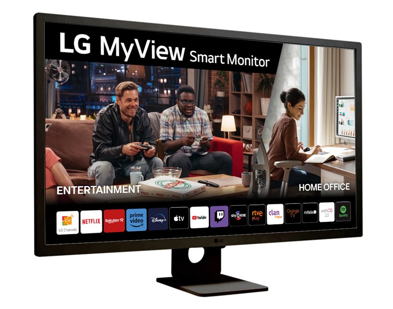 LG MyView Smart Monitor negro