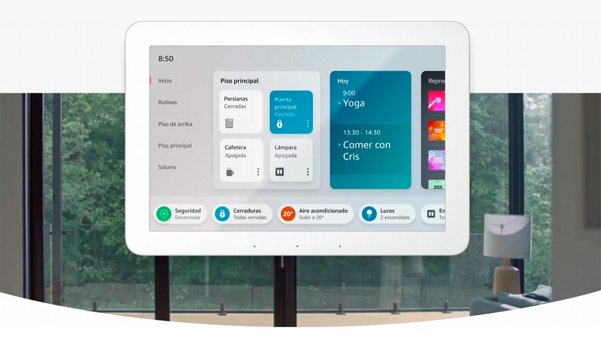 Echo Hub, el cuadro de mandos del hogar digital, ya está