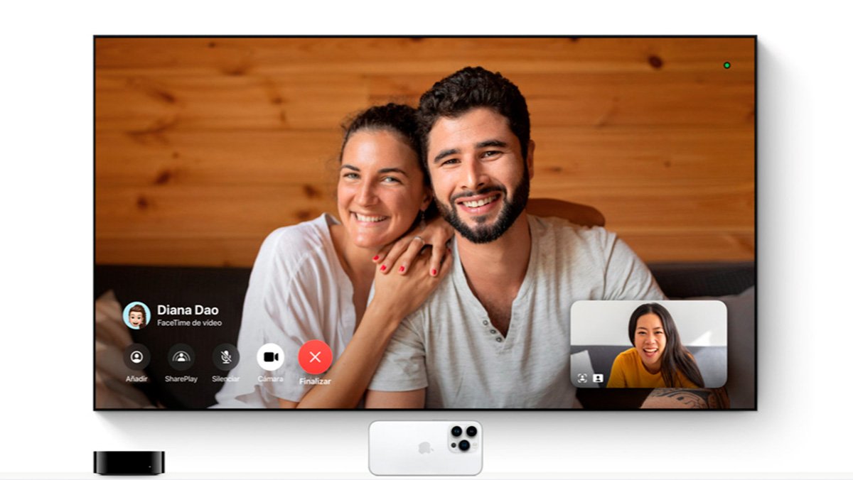 4 usos del Apple TV que quizás no conocías FaceTime