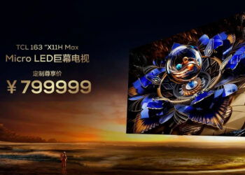 TCL sorprende al mundo mostrando la X11H Max, un gigantesco televisor MicroLED de 163 pulgadas