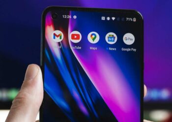 Pantalla de un teléfono con Android
