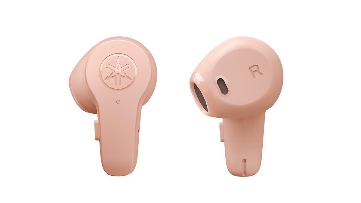 nuevos auriculares Yamaha TW-EF3A vista general color rosa