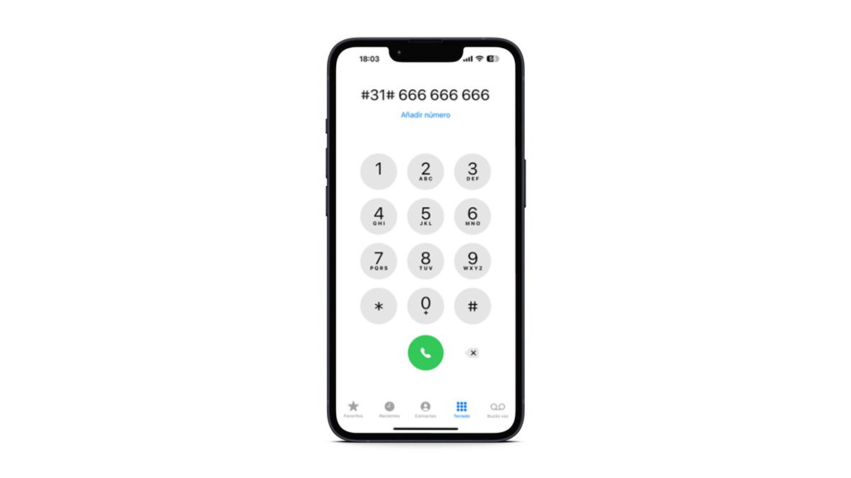 cómo llamar con número oculto con el iPhone código