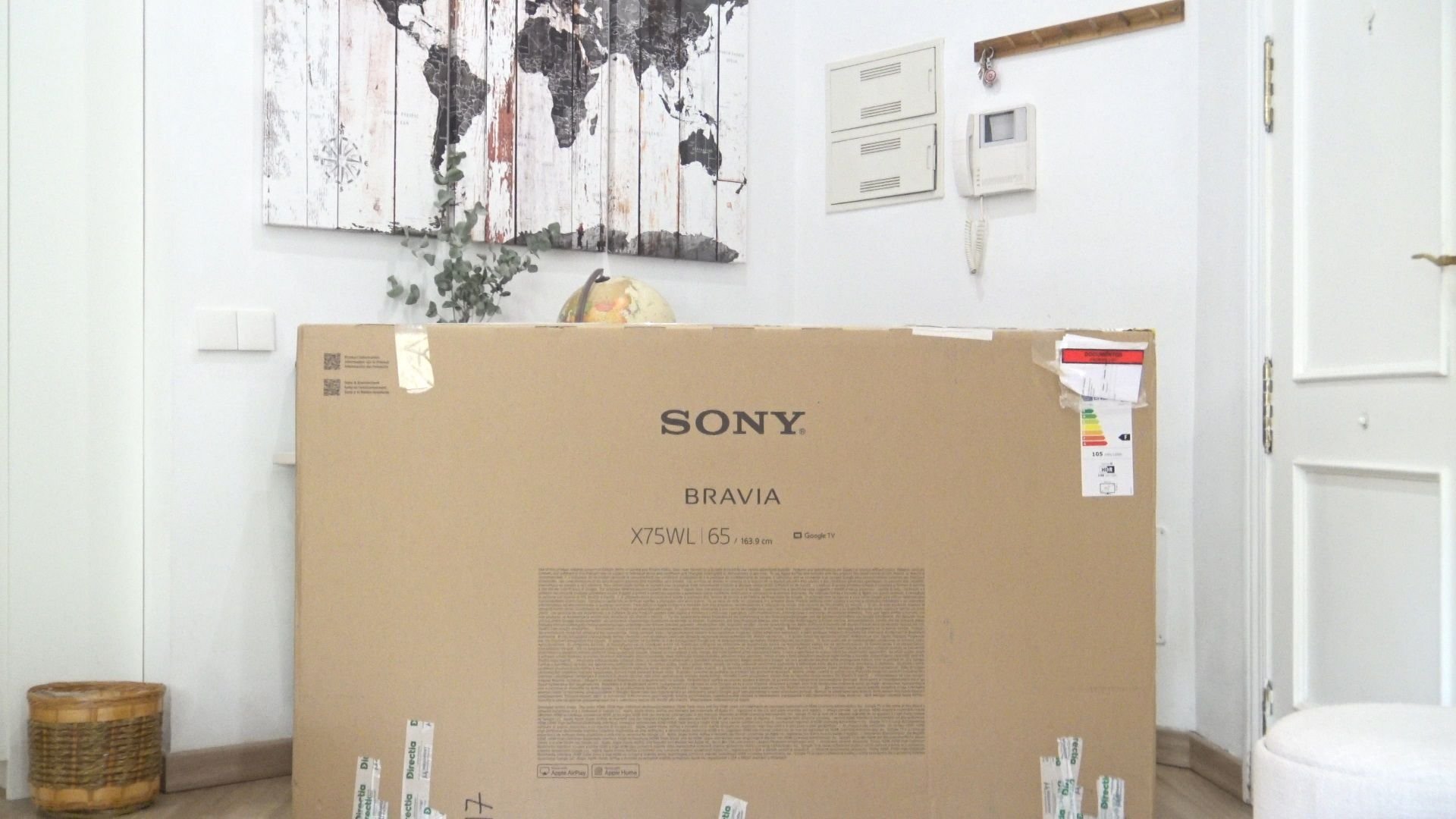 Sony X75WL: Unboxing y primeras impresiones del televisor Direct LED más económico del fabricante