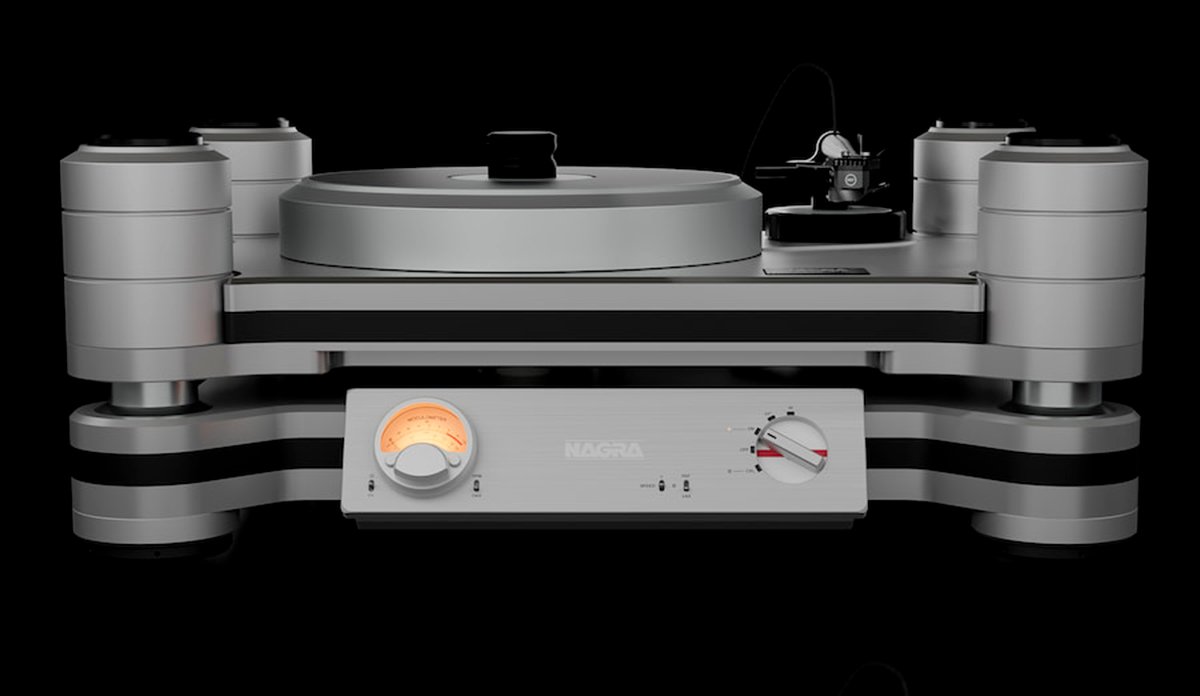 tocadiscos Nagra Reference Turntable vista frontal