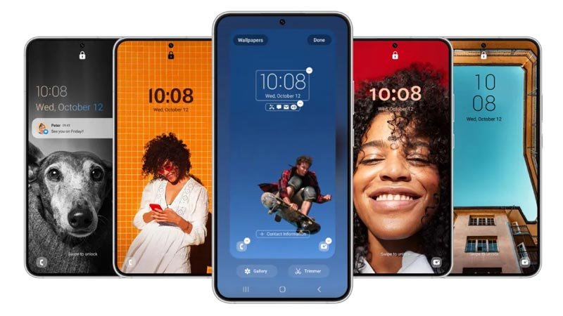 Teléfonos con One UI de Samsung