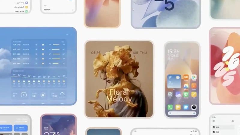 Opciones de HyperOS de Xiaomi