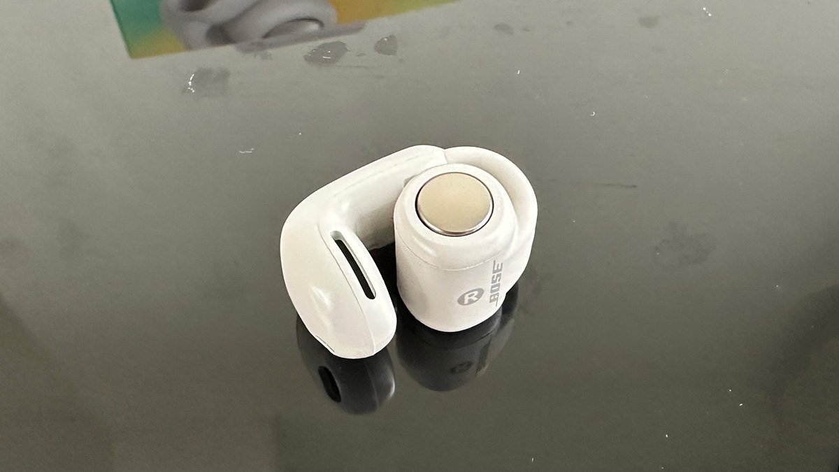 análisis Bose Ultra Open Earbuds botón