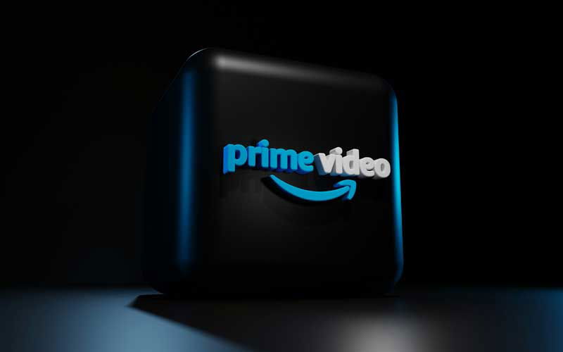 Logo 3D de Prime Video
