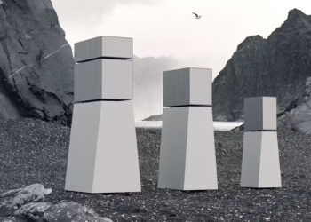 Goldmund Asteria, Rhea y Theia tres nuevos altavoces activos que parecen sacados de 'El problema de los 3 cuerpos'