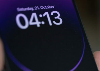 Pantalla de un iPhone de Apple