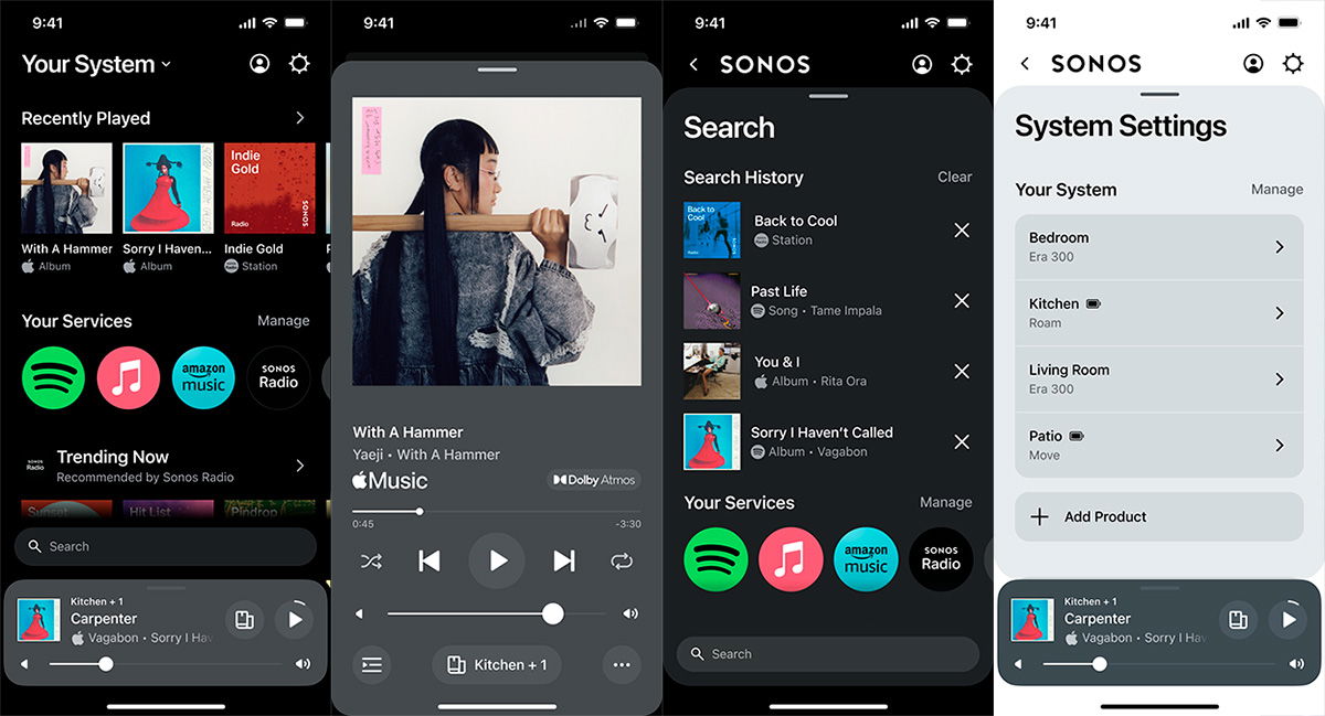 Sonos lanzará dentro de muy poco su nueva aplicación totalmente rediseñada nuevas opciones