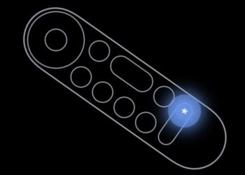 Mando Chromecast con Google TV y su botçon de estrella