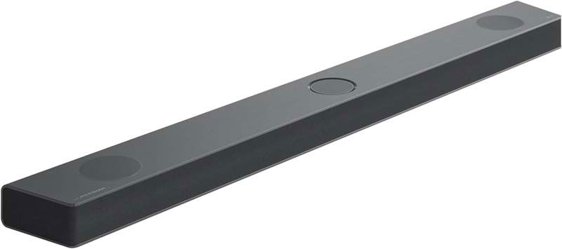 Barra de sonido LG S95QR de color negro