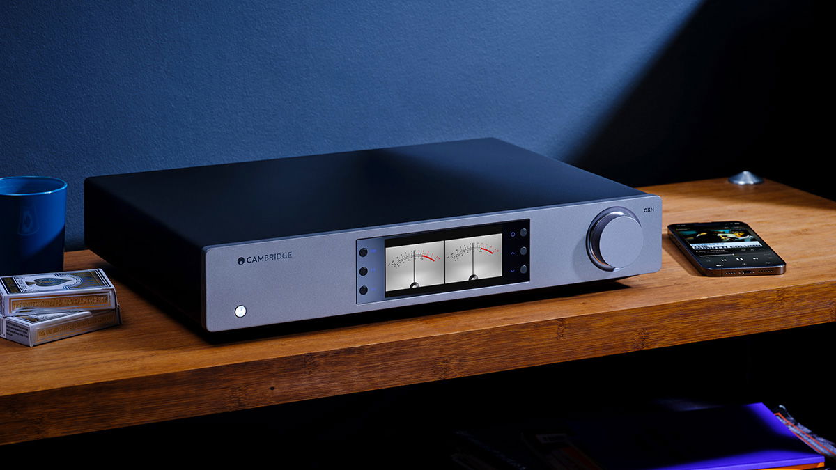 Cambridge Audio añade los Medidores VU al CXN100 mediante una actualización