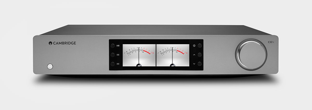 Cambridge Audio actualiza el CXN100 para incluir medidores VU