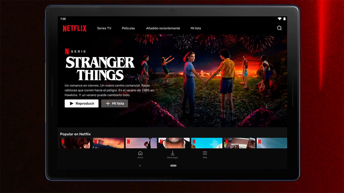 cómo descargar películas y series de Netflix en tu Android TV clave