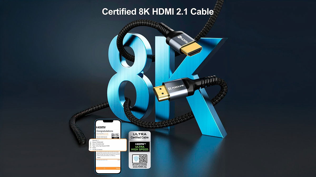 Estos son los cables HDMI que utiliza el equipo de AVPasión certificación