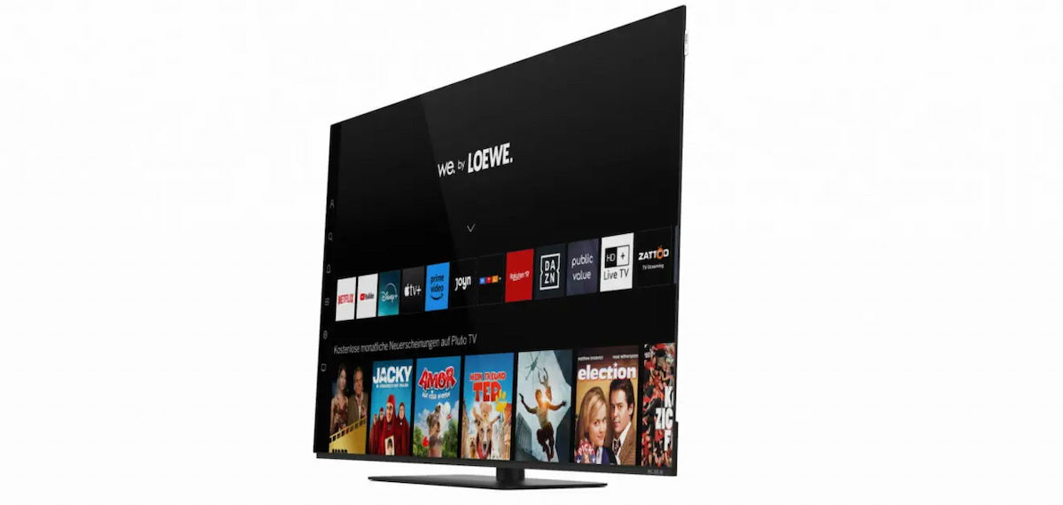 Loewe lanza televisores OLED asequibles en su serie We.See