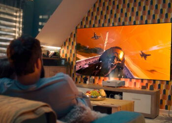 Optoma GT3500HDR, pantalla de 100 pulgadas con solo 30 cm y mucho brillo