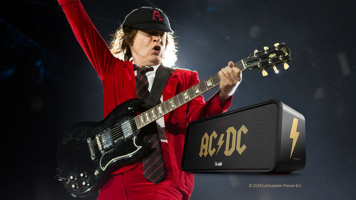 Teufel lanza una edición especial del BOOMSTER en honor al 50 aniversario de AC/DC