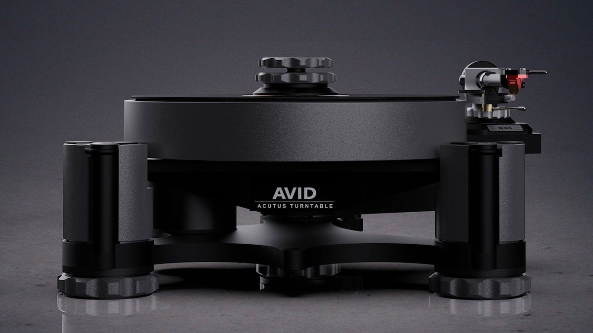 AVID Acutus Dark Iron, diseño de motor integrado para el primer tocadiscos de AVID en 6 años