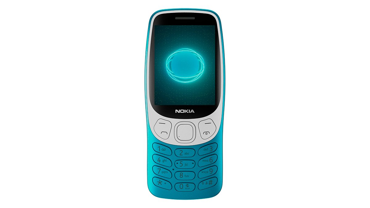 vuelve el Nokia 3210 con conectividad 4G modelo azul