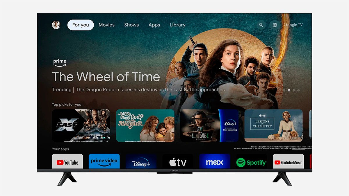 oferta Xiaomi A 2025 en PcComponentes Google TV