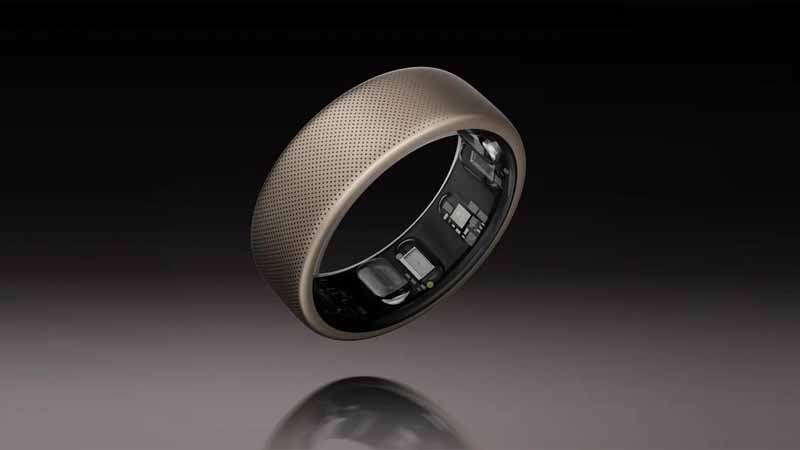 Diseño de los anillos inteligentes Amazfit Helio Ring