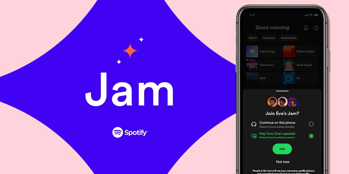 Spotify hará más divertida su función Jam, y para ello recurrirá a los chats