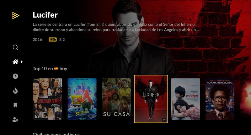 Aplicación JustWatch - The Streaming Guide para Fire TV