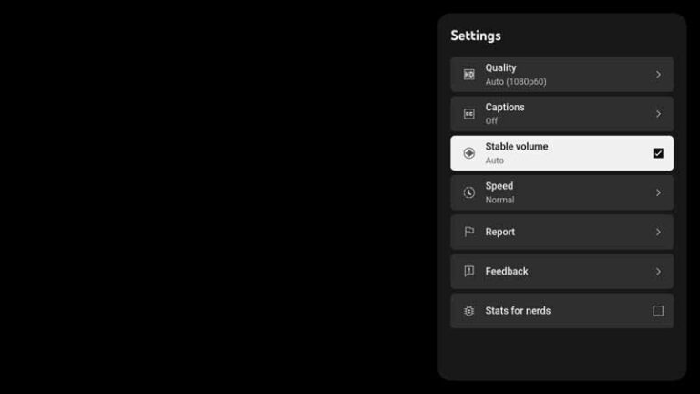 YouTube lanza una nueva función para Android TV para mejorar el sonido