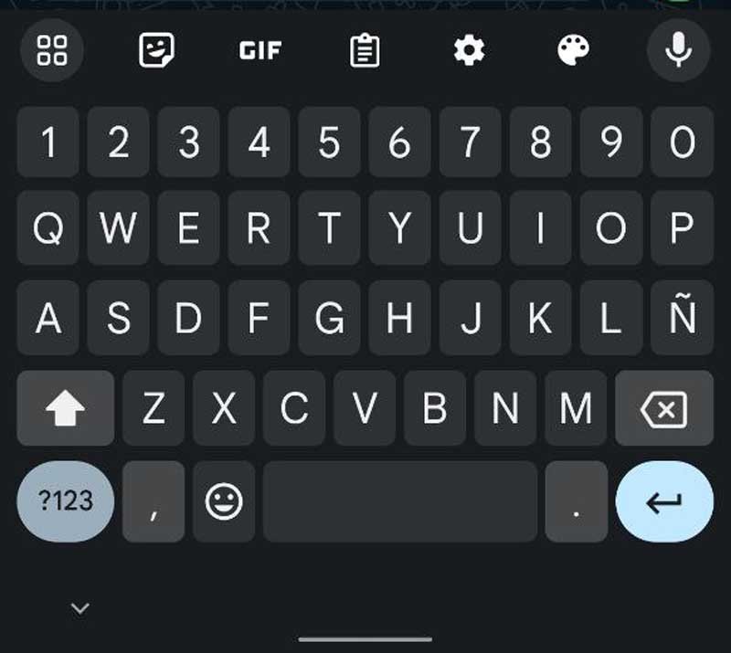 Portapapeles en teclado Android
