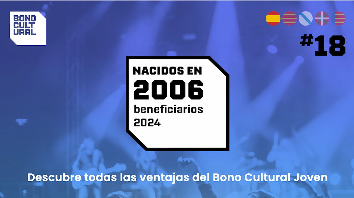 Ya está disponible el Bono Cultural Joven 2024. Así puedes solicitarlo