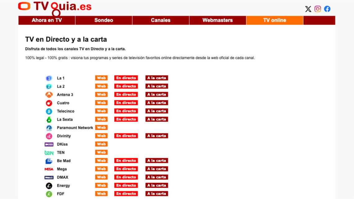 Caminales Program Con TVguia puedes echar un ojo a la programación y acceder a los ...