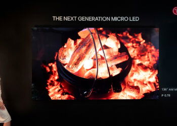 LG presenta una pantalla Micro LED de 136 pulgadas mejorada con IA