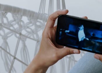 YouTube en un smartphone