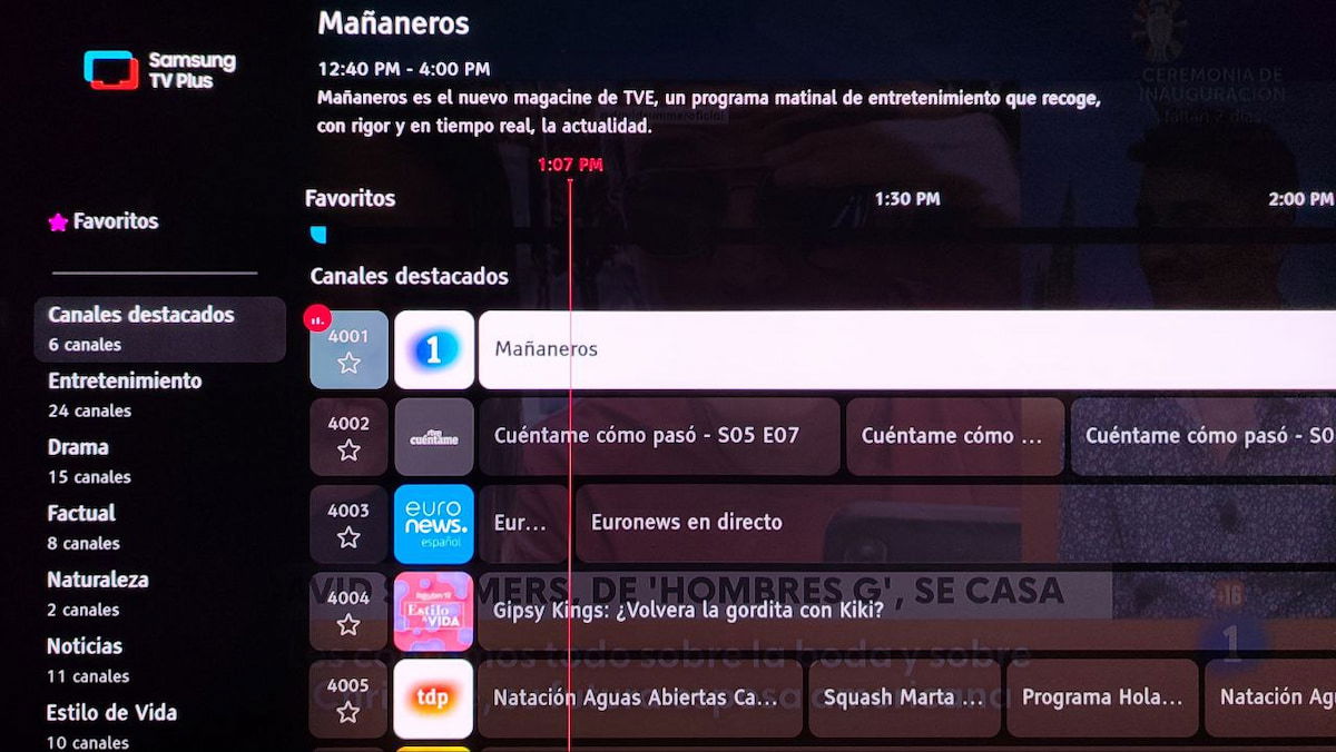 Qué es y cómo funciona Samsung TV Plus, los canales gratuitos de Samsung